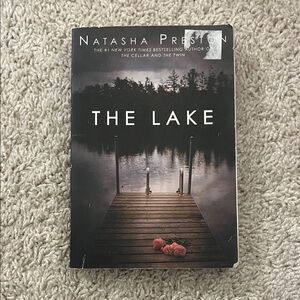 Barnes & Noble Black and Gray Book Cover - The Lake